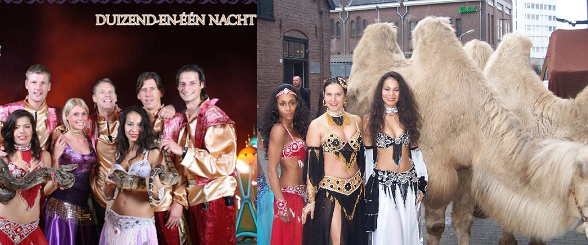 Shisha en danseressen huren feest