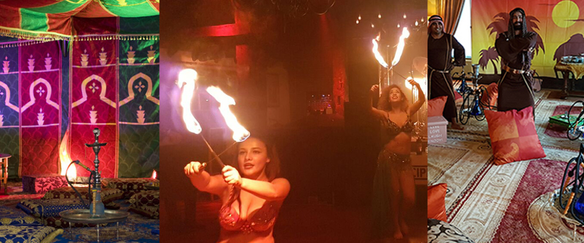 Shishaterras huren feest